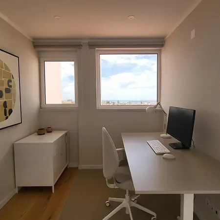 Sea View, 2 Bedroom Terrace & Garage In Sao Domingos | By Airnest