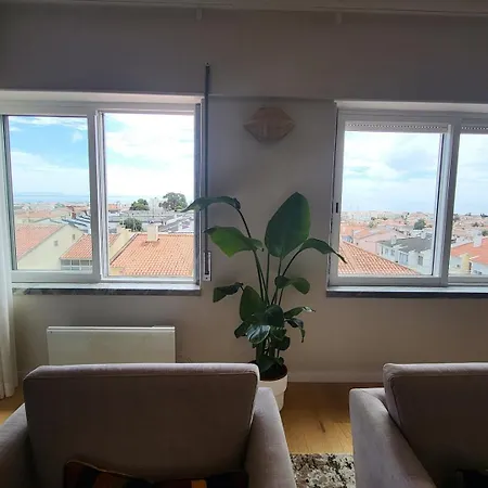 Sea View, 2 Bedroom Terrace & Garage In Sao Domingos | By Airnest Appartamento *