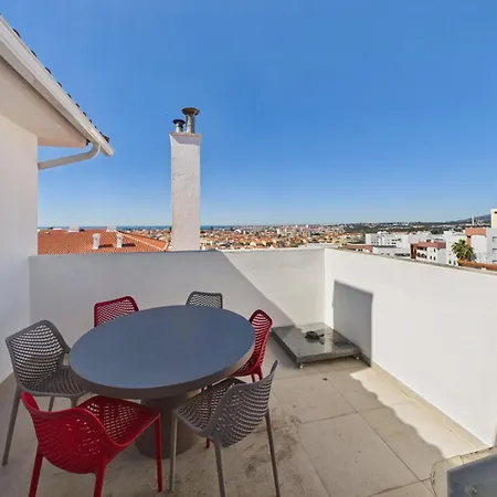 Sea View, 2 Bedroom Terrace & Garage In Sao Domingos | By Airnest Apartmán São Domingos de Rana