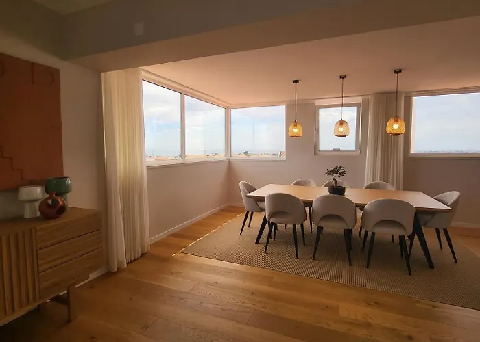 Sea View, 2 Bedroom Terrace & Garage In Sao Domingos | By Airnest