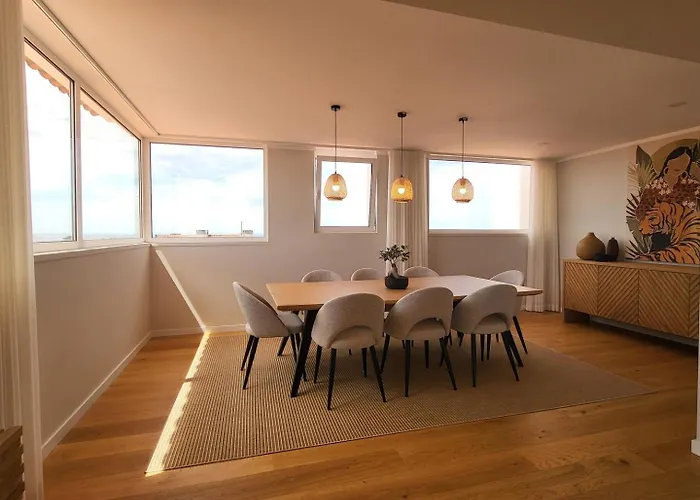 Sea View, 2 Bedroom Terrace & Garage In Sao Domingos | By Airnest