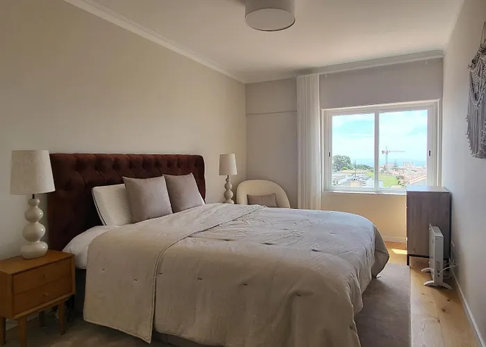 Lejlighed Sea View, 2 Bedroom Terrace & Garage In Sao Domingos | By Airnest São Domingos de Rana