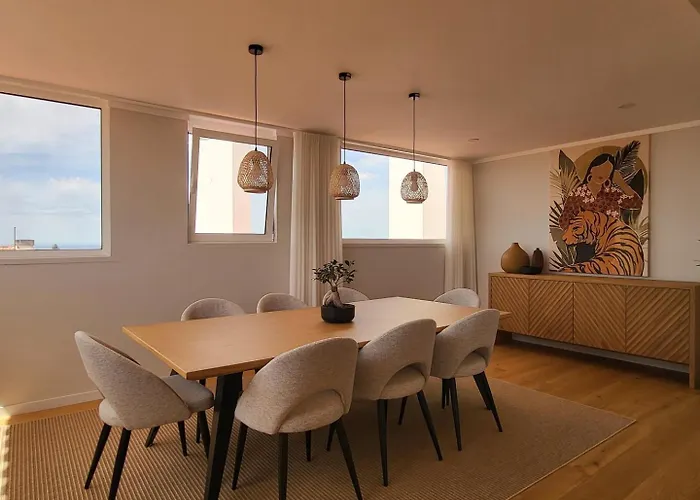 Sea View, 2 Bedroom Terrace & Garage In Sao Domingos | By Airnest