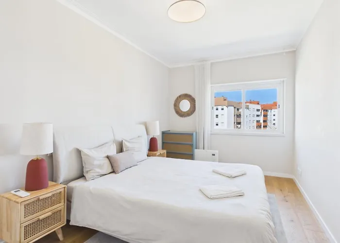 Sea View, 2 Bedroom Terrace & Garage In Sao Domingos | By Airnest * ساو دومينغوس دي رانا