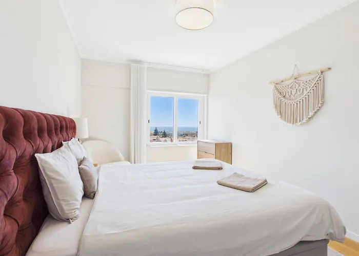 Sea View, 2 Bedroom Terrace & Garage In Sao Domingos | By Airnest شقة *